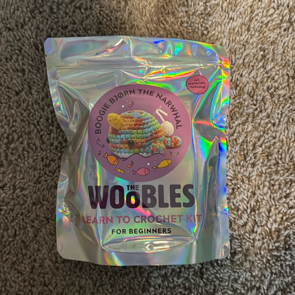 Woobles - Rainbow Bjorn the Narwhal